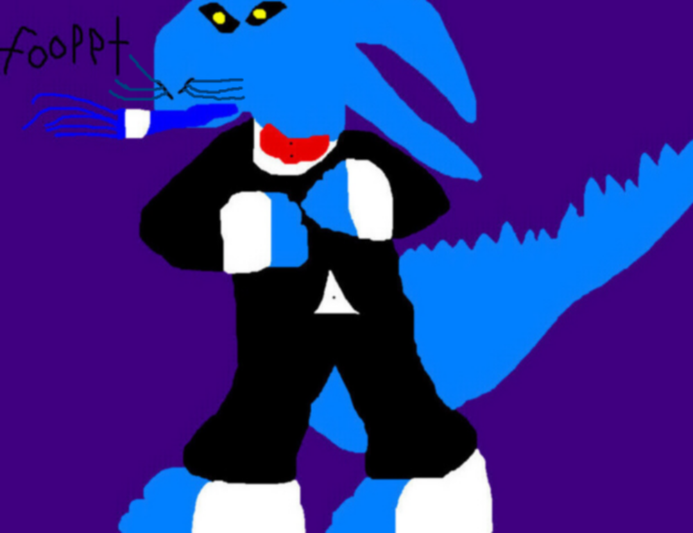 Happy New Year Uncle Deadly For 2013 Early Ms Paint Whiskers Version by Falconlobo