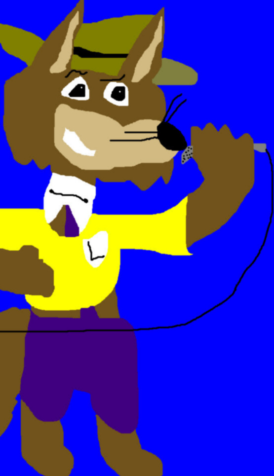 A New Laffalympics Mildew Wolf Ms Paint For 2013^ by Falconlobo