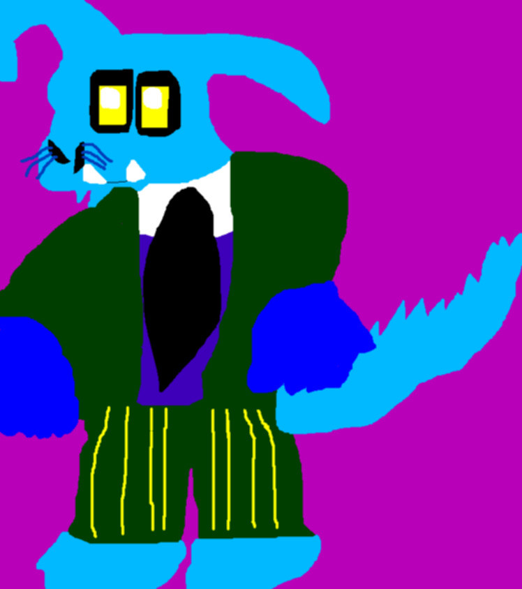 Yet Antoher Chibi Uncle Deadly Ms Paint New For 2013^^ by Falconlobo