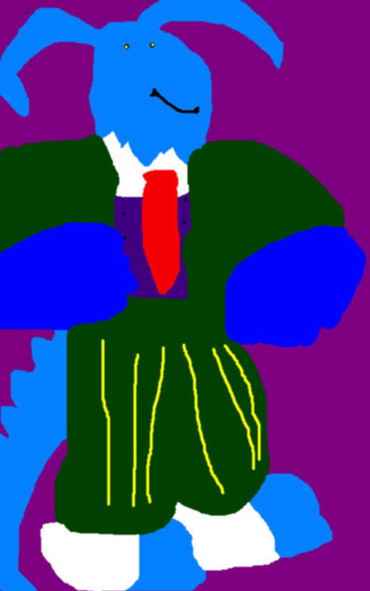 Uncle Derply Ms Paint New For 2013 by Falconlobo