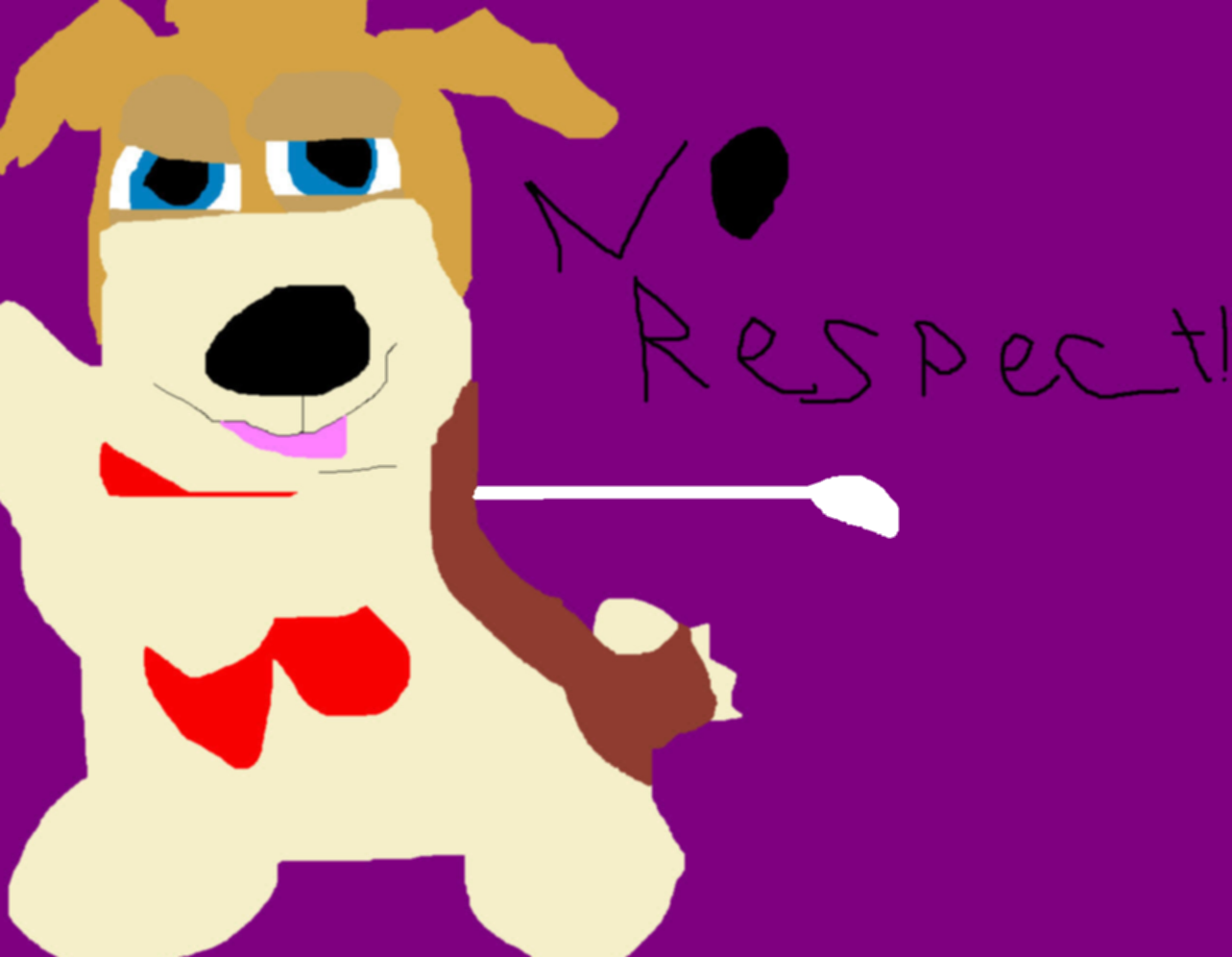 The Deluxe Plush Of Rover Dangerfield Says Ms Paint by Falconlobo