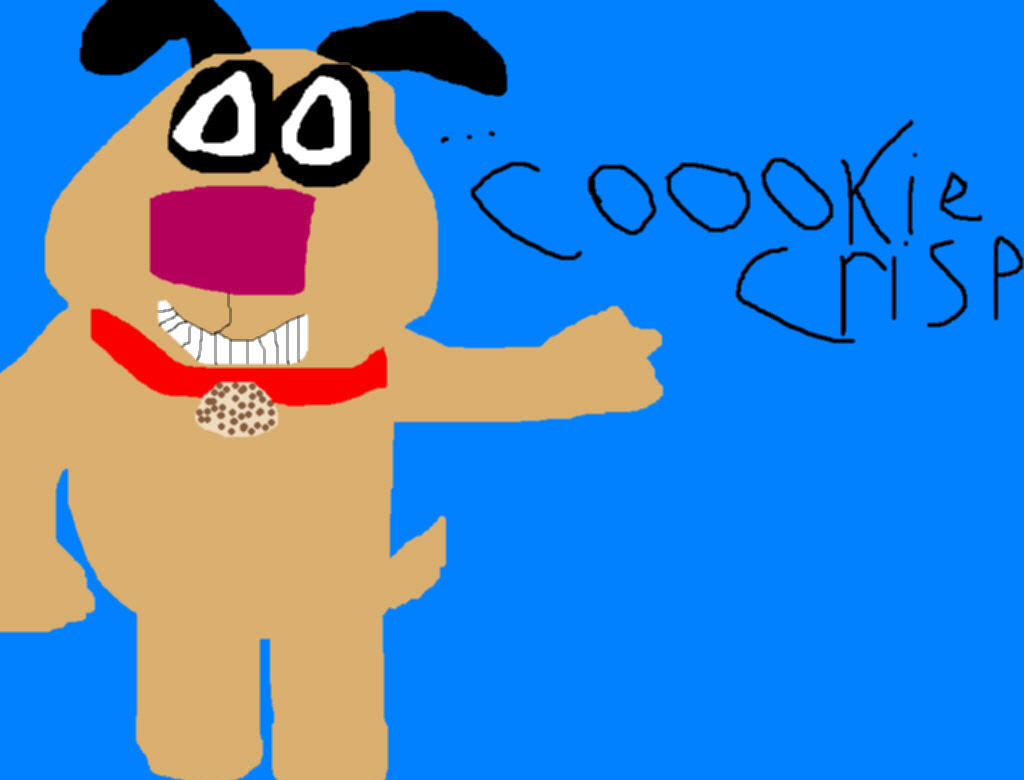 Cookie Hound Ms Paint by Falconlobo