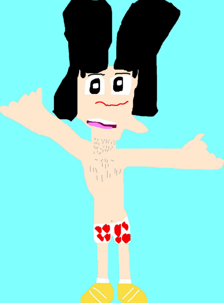 Noodman Shirtless In Boxers And Shoes Ms Paint In My Style by Falconlobo