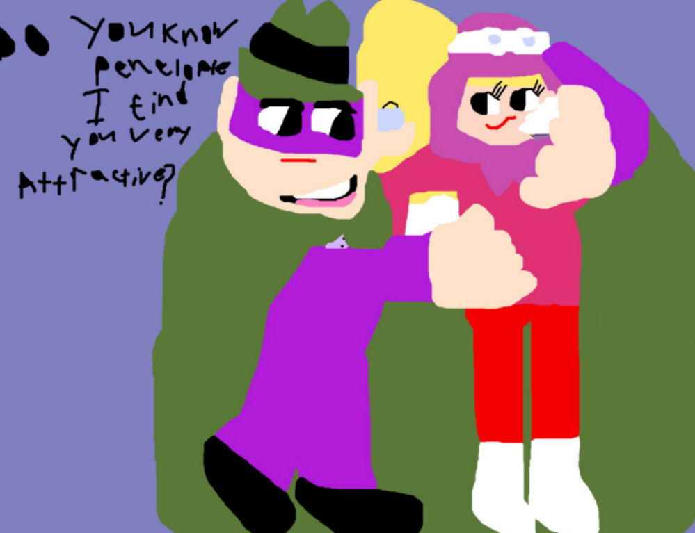 Claw Tells Penelope He Finds Her Attractive MS Paint^ ^ by Falconlobo