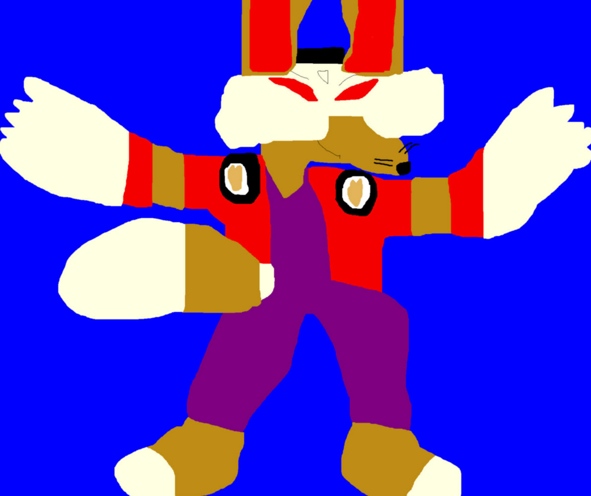 The Big Cheese In Fighting Pose Ms Paint^^ by Falconlobo