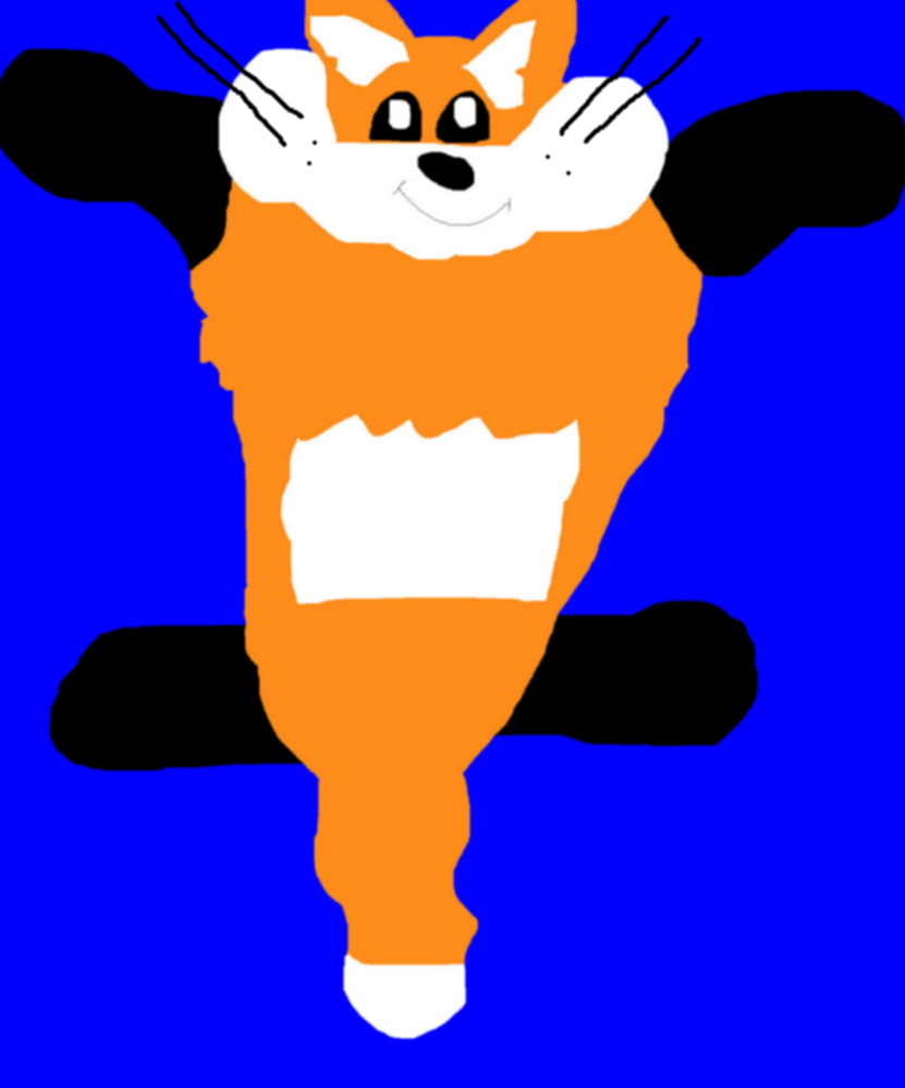 Fox Plush Ms Paint Altered Colors And Pose^0^ by Falconlobo