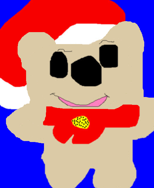 Christmas Koala  Ms Paint^ ^ by Falconlobo