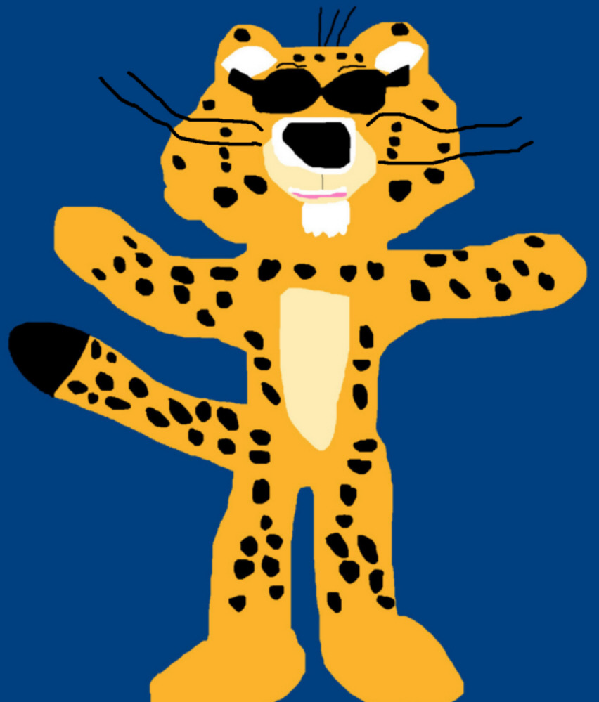 Chester Cheetah Ms Paint  New For 2014^^ by Falconlobo