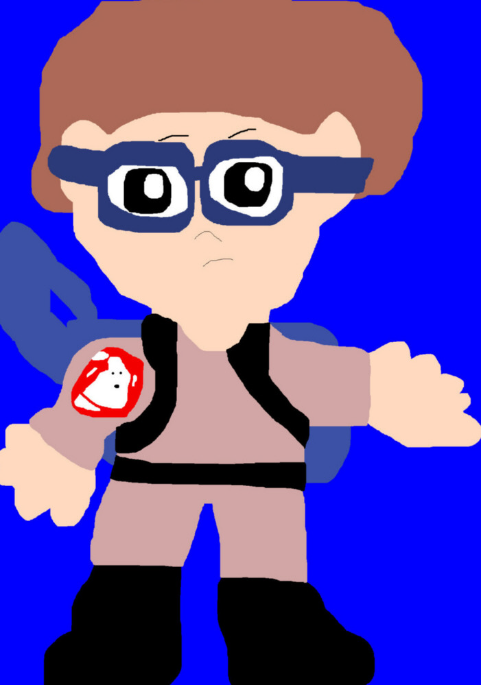 Chibis Are Forever Not Really But Here Is An Movie Egon Ms Paint by Falconlobo