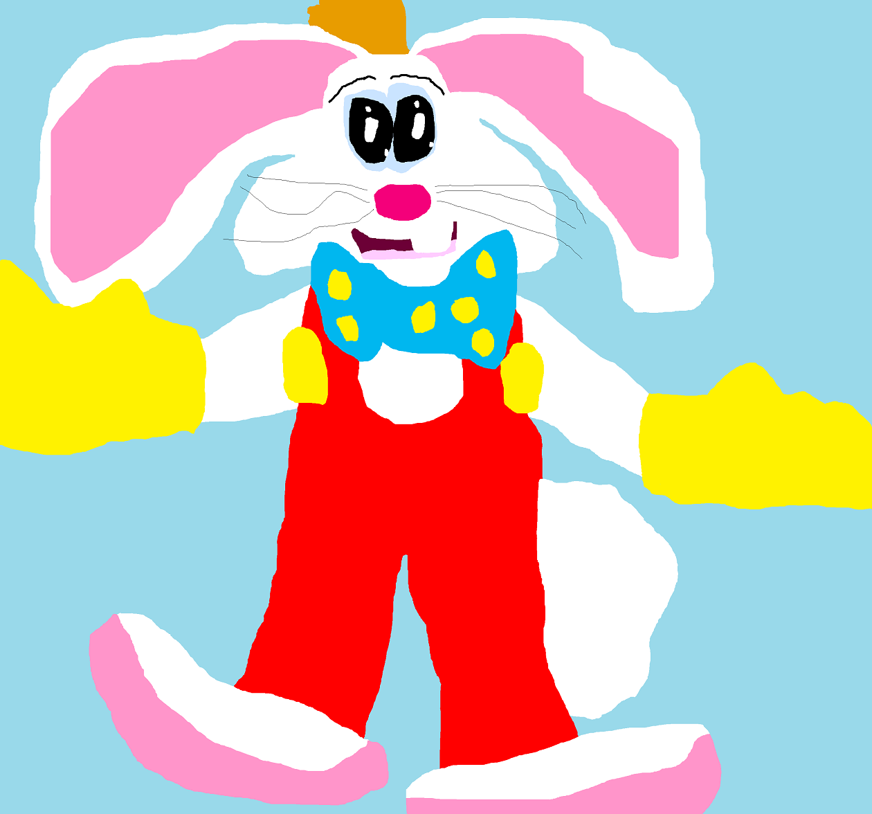 Roger Rabbit Ms Paint New For 2014 by Falconlobo