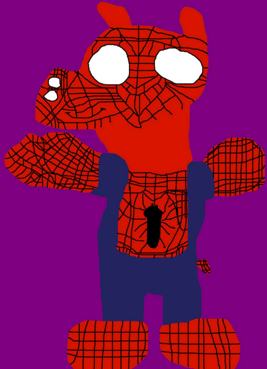 Spiderham Ms Paint^0^ by Falconlobo