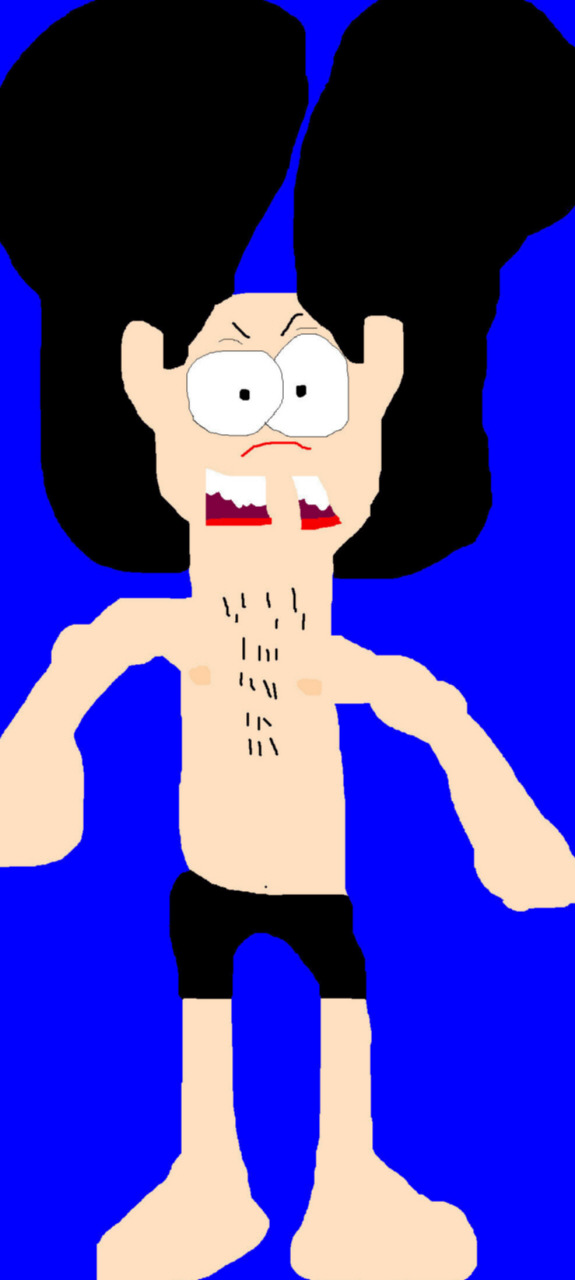 Noodman Is Shirtless And Barefoot Ms paint Second Alternate by Falconlobo