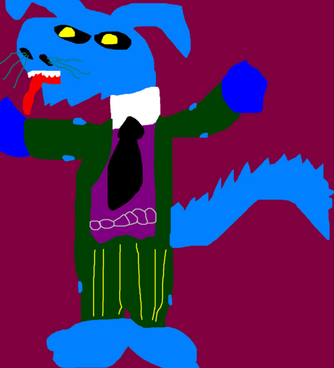 Random Uncle Deadly Ms Paint I Was Bored Yet Again^^ by Falconlobo