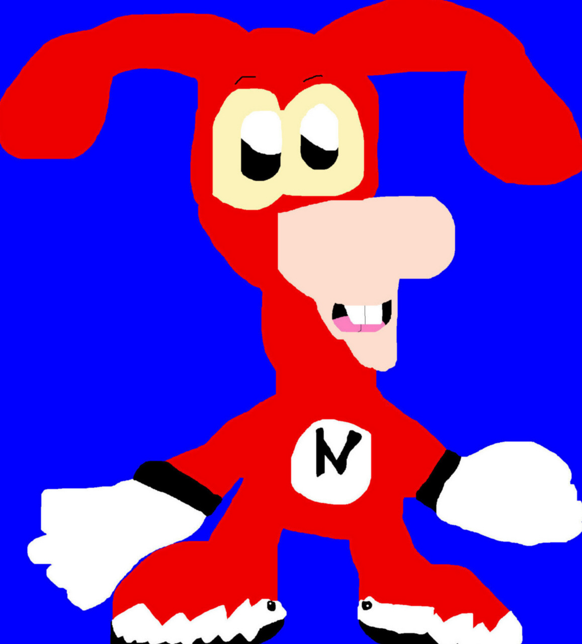Extremely Chibi Noid MS Paint by Falconlobo