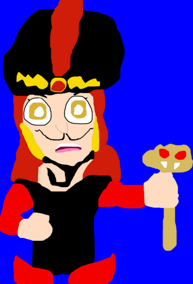 Another Chibi Jafar Altered A Bit MS Paint^o^ by Falconlobo