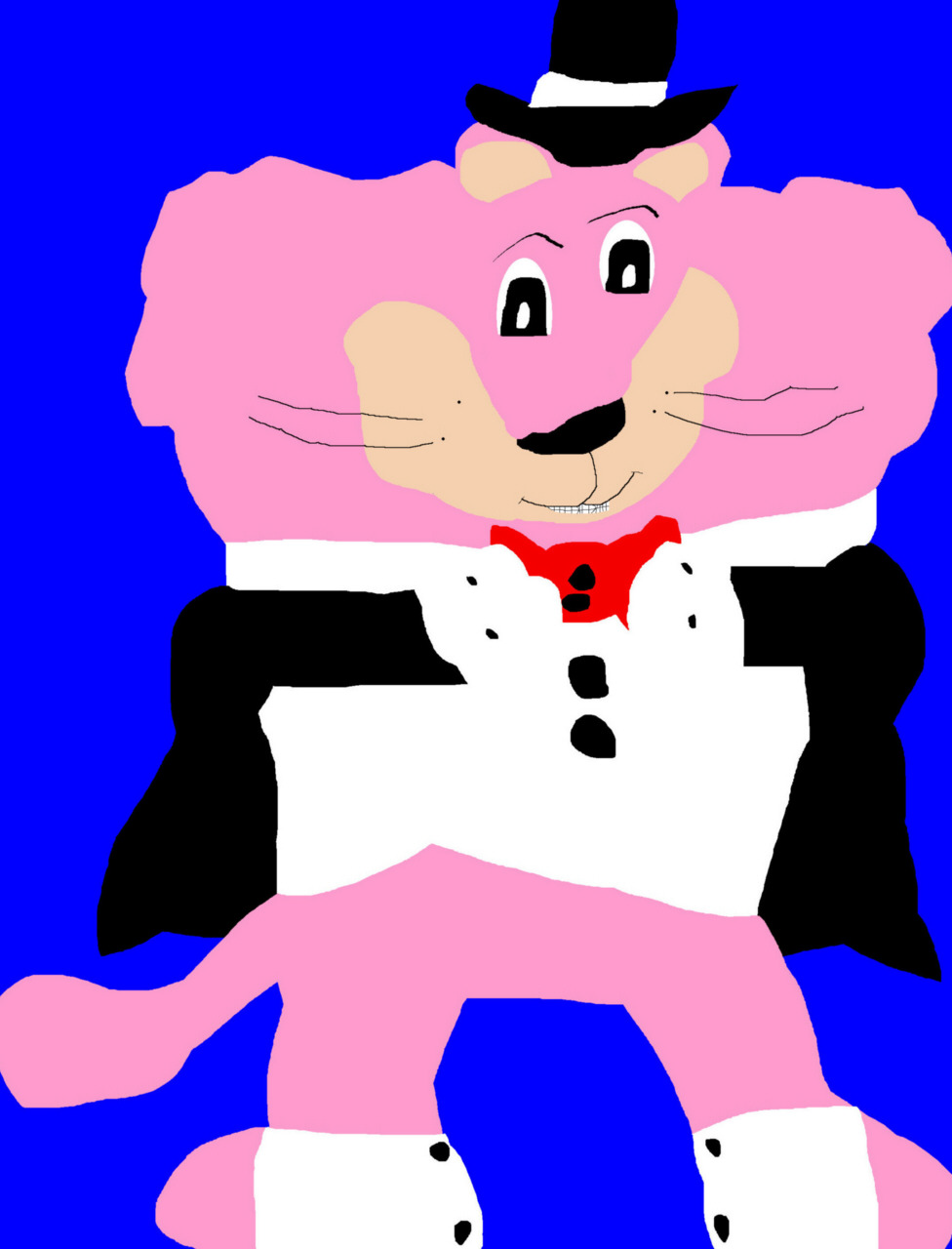SnagglePuss Pudgy Chibi In A Tux  MS Paint by Falconlobo