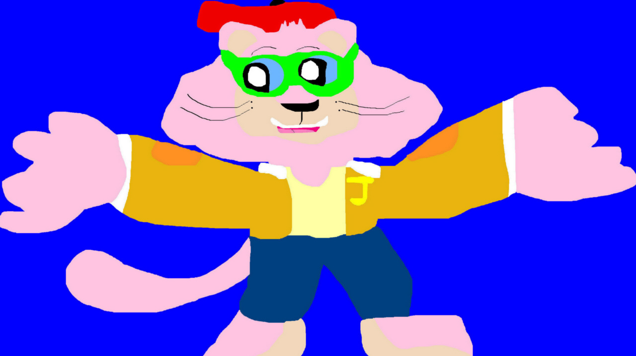 Yo Yogi Outfit Snagglepuss Chibi Eyed MS Paint^^ by Falconlobo