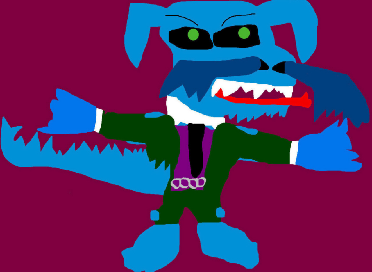 Angry Uncle Deadly MS Paint by Falconlobo