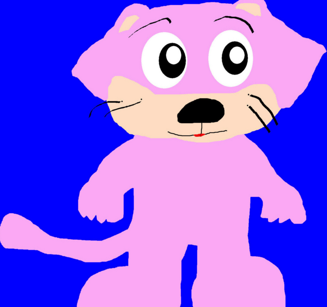 Cute Chubby Chibi Snagglepuss MS Paint^^ by Falconlobo