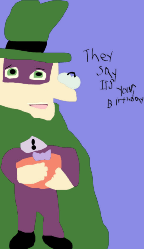 They Say Its Your Birthday MS Paint^^ by Falconlobo