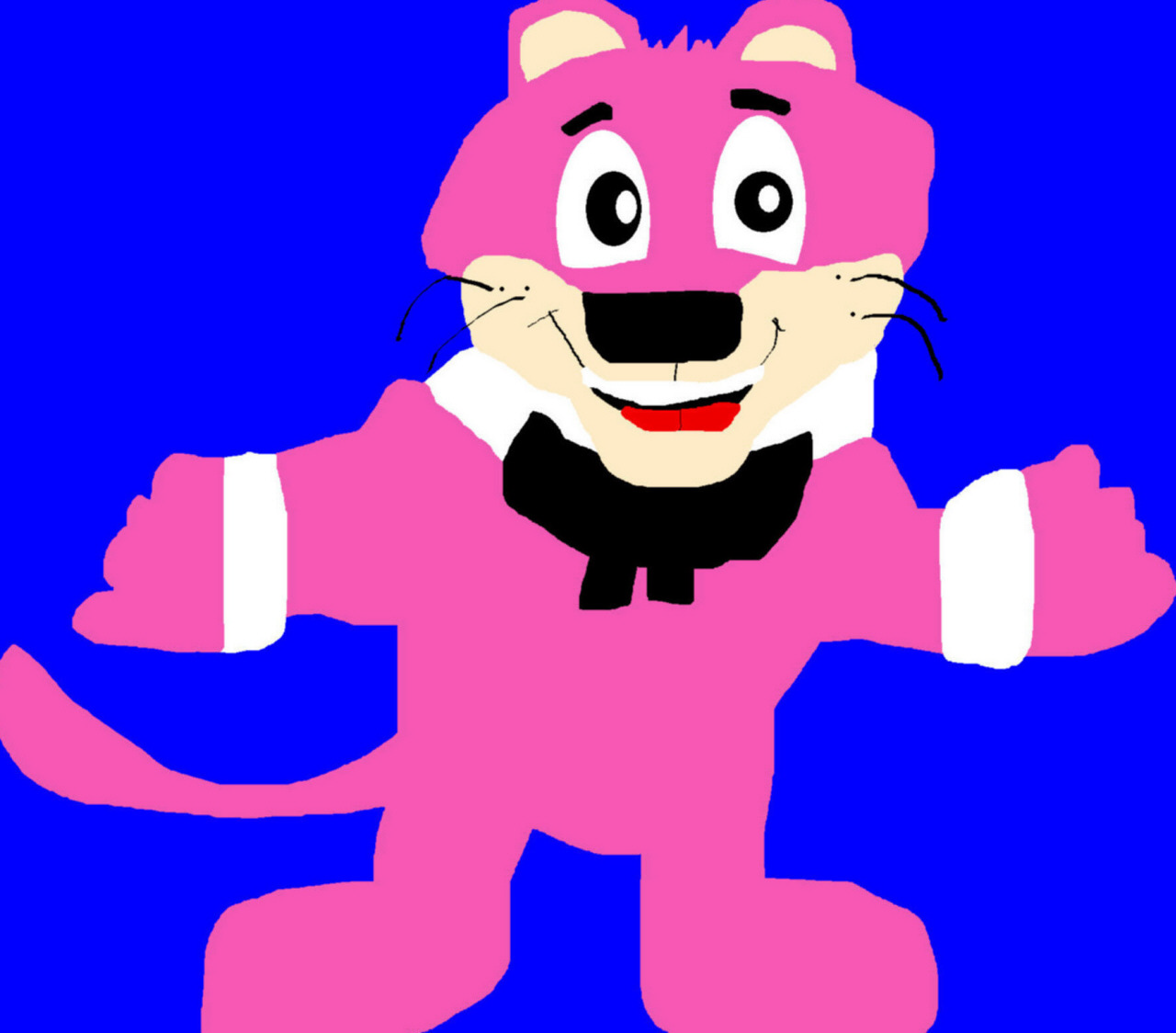 A Cute Snagglepuss Chibi New For 2015 MS Paint Ref Used by Falconlobo