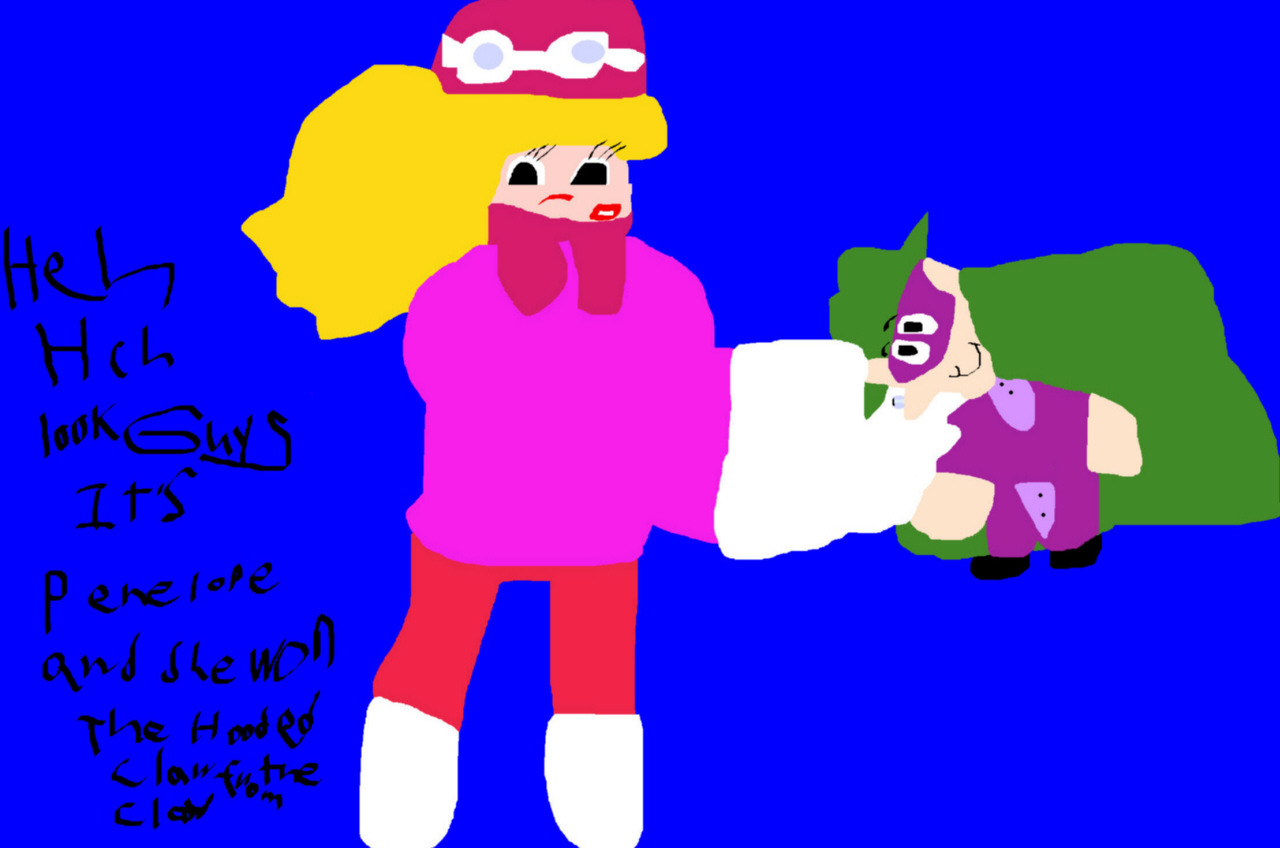 Penelope VS The Claw Two MS Paint by Falconlobo