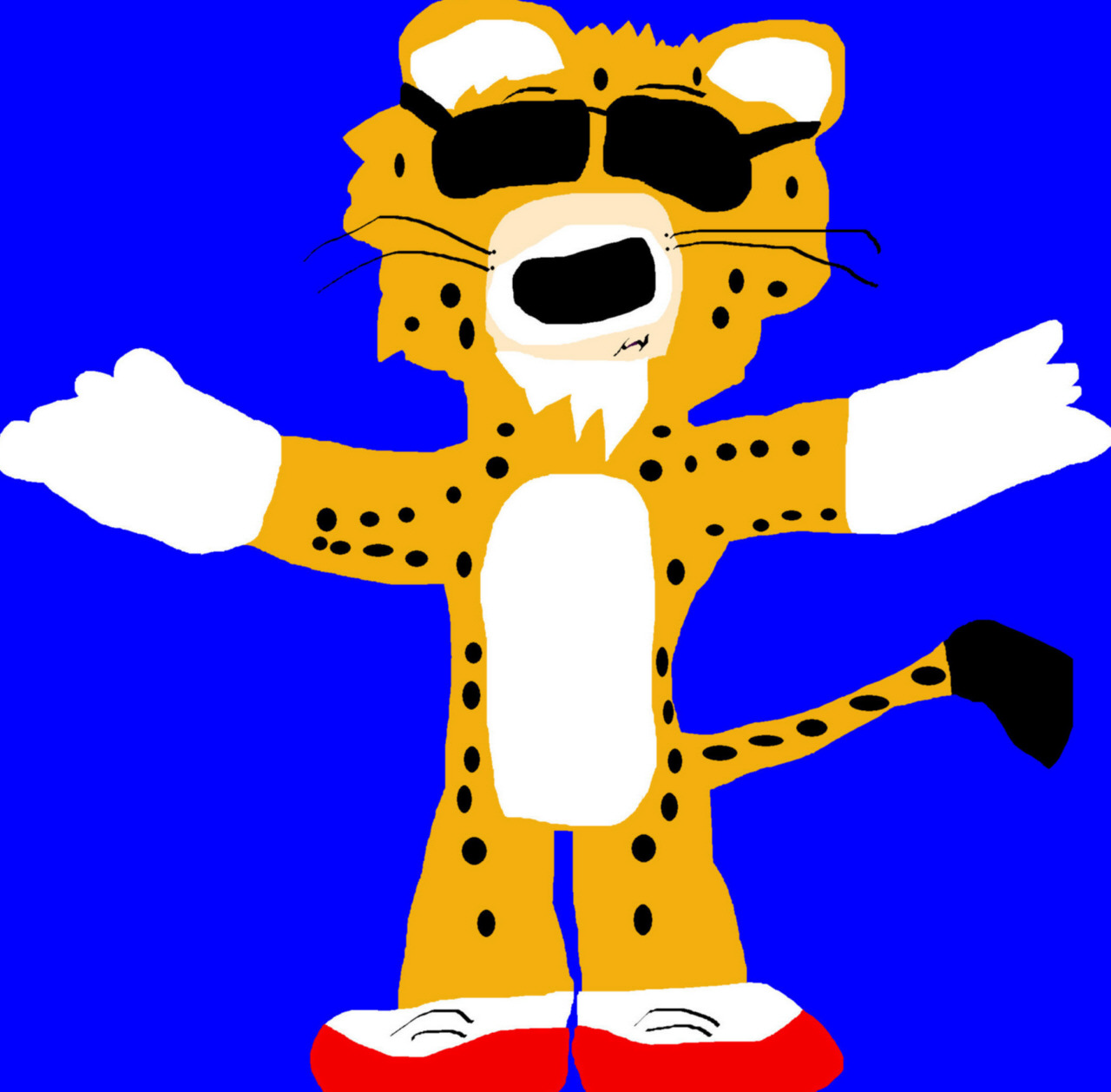 Random Semi Buff Chester Cheetah MS Paint by Falconlobo
