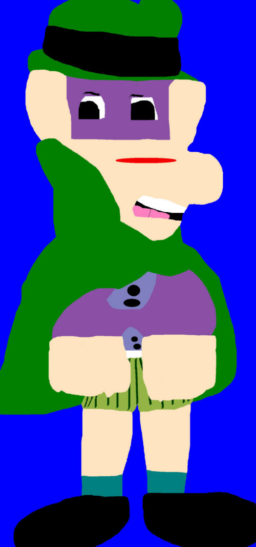 Hooded Claw Has Lost His Pants Yet Again MS Paint^^ by Falconlobo