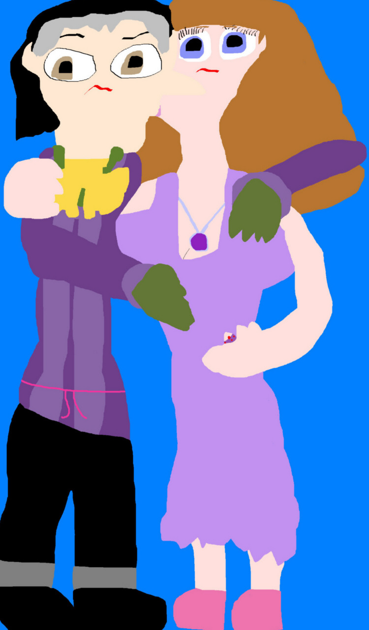 Cedric X Sofia The Ring Part Two MS Paint^^ by Falconlobo