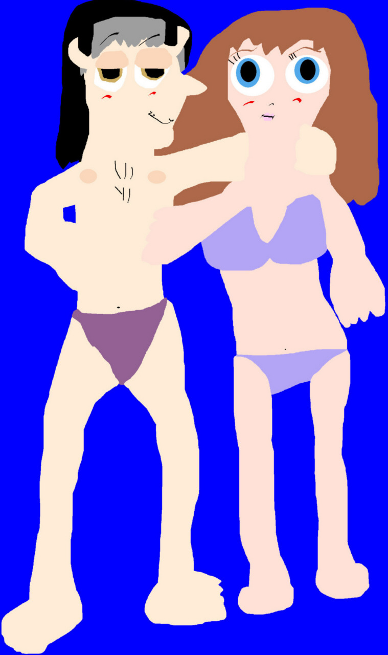 Cedric X Sofia In Unmentionables MS Paint by Falconlobo