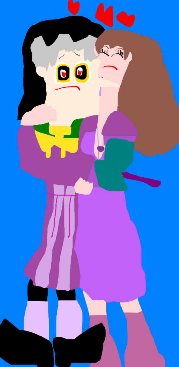 The Sorcerer And The Princess Attract Each Other MS Paint by Falconlobo