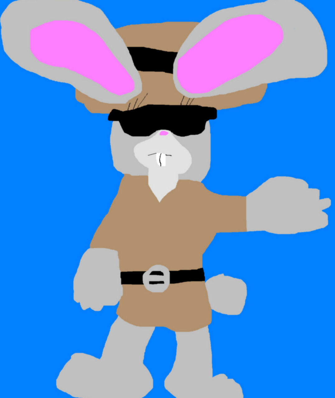 Judy In Disguise With Glasses MS Paint^^ by Falconlobo