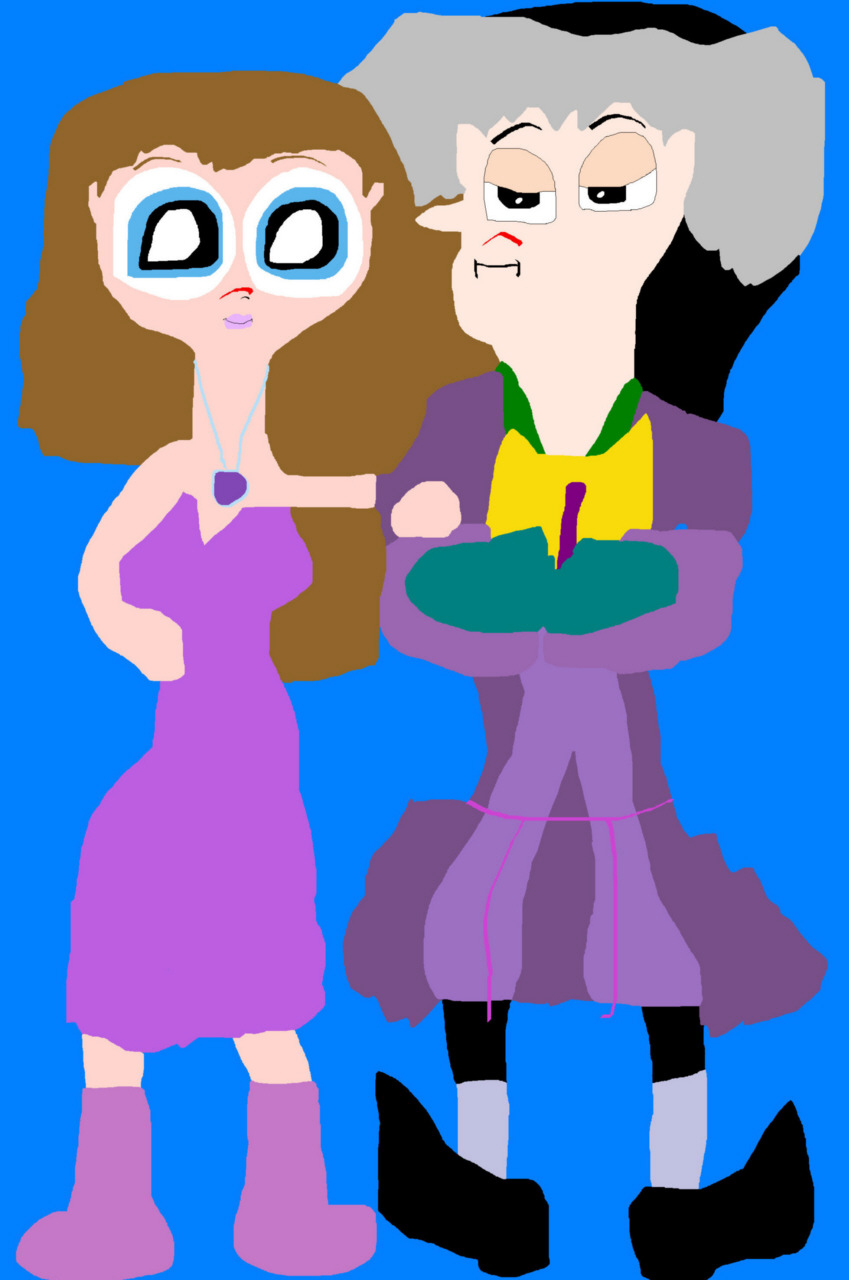 The Princess And Her Grumpy Royal Sorcerer MS Paint^0^ by Falconlobo