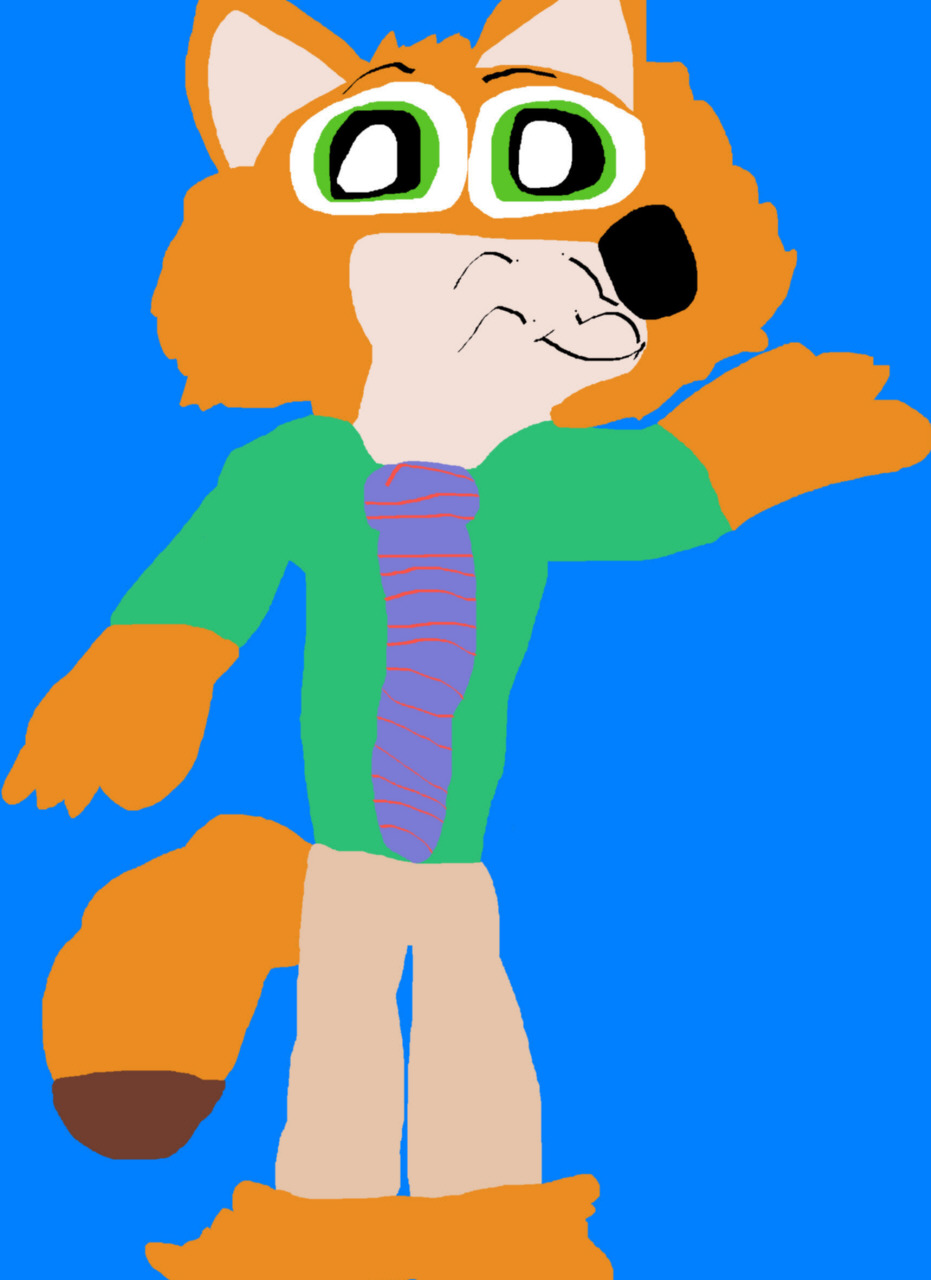 Nick The Fluffy Toon MS Paint I Was Bored by Falconlobo