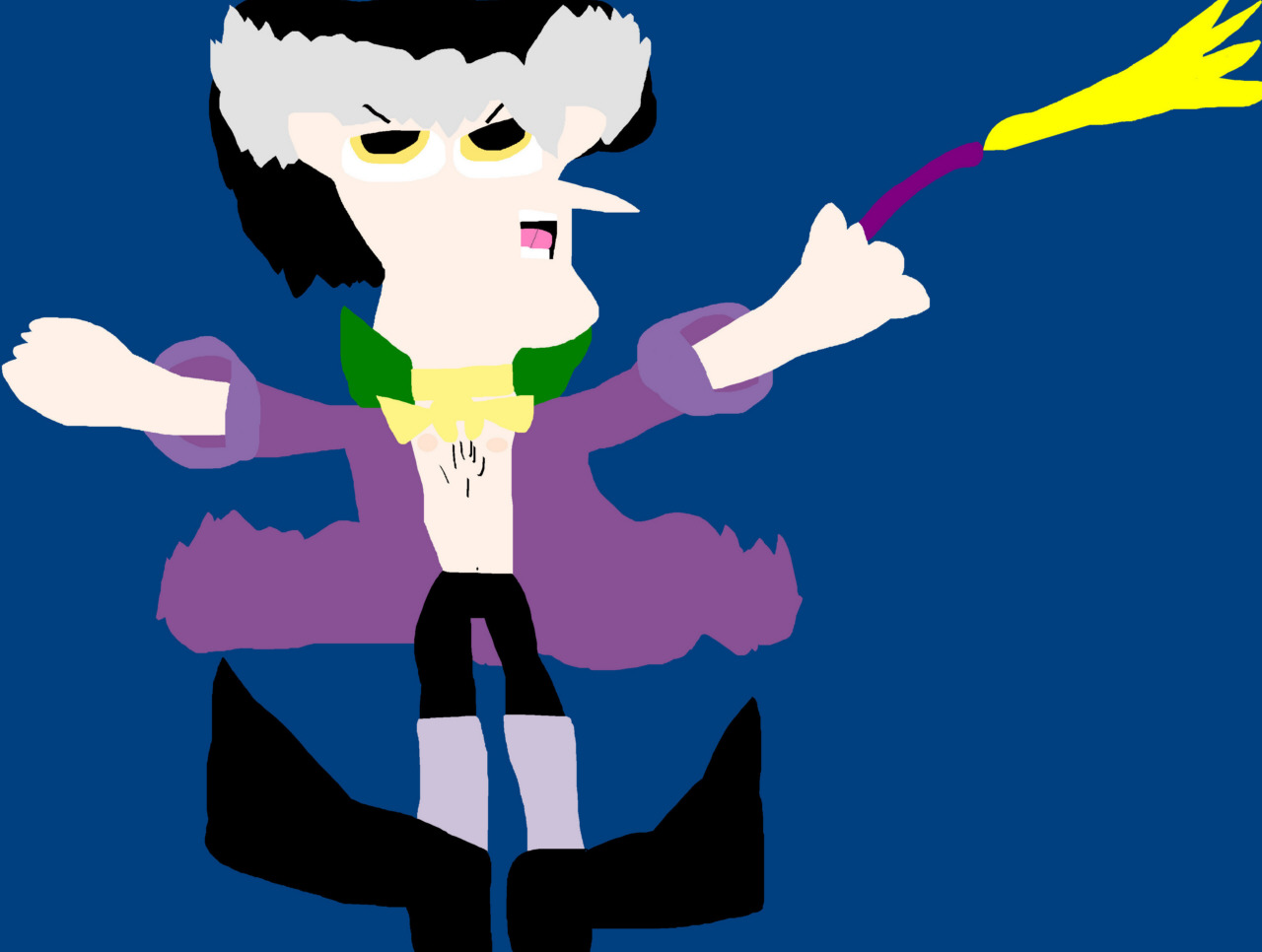 Cedric The Powerful And Sexy Sorcerer MS Paint^^ by Falconlobo