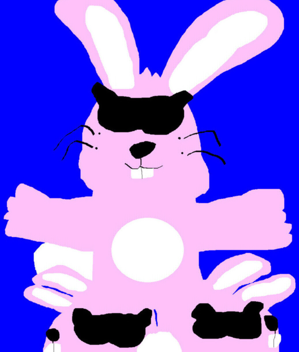 Energizer Bunny In Energizer Bunny Slippers MS Paint^0^ by Falconlobo