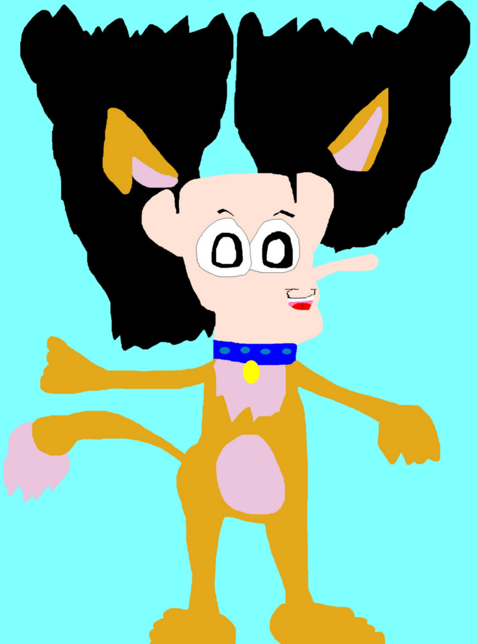 Kitty Suit Noodie MS Paint No Kitty Nose by Falconlobo