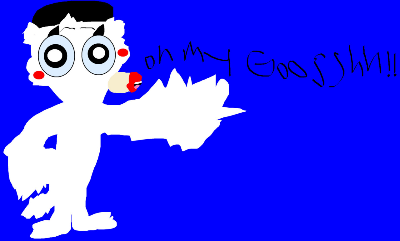 Heh Mime Bird Forgot his Pants And Stripes MS Paint by Falconlobo