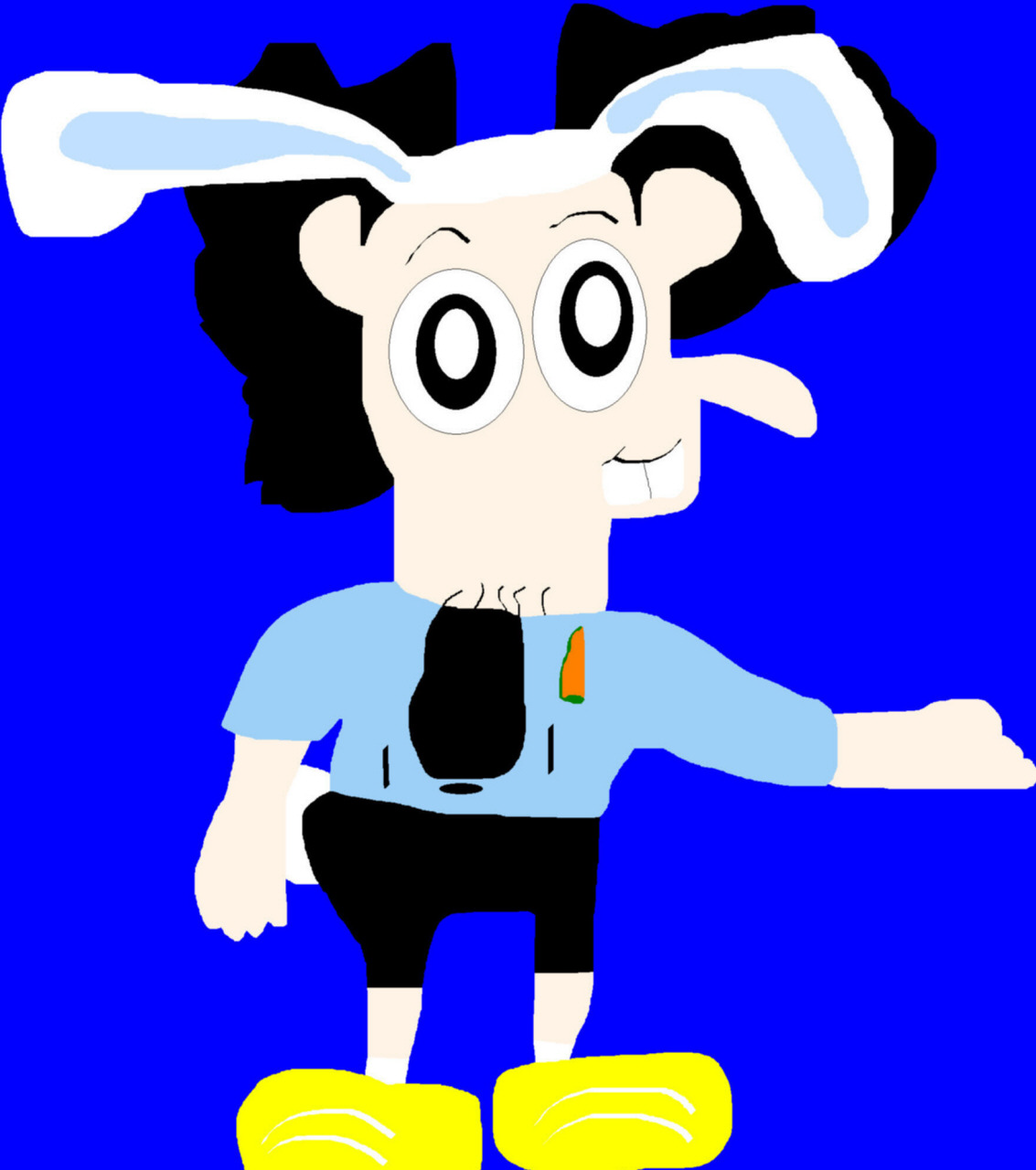 Just A Cute Random Noodman Chibi Easter Bunny Ears Version MP by Falconlobo
