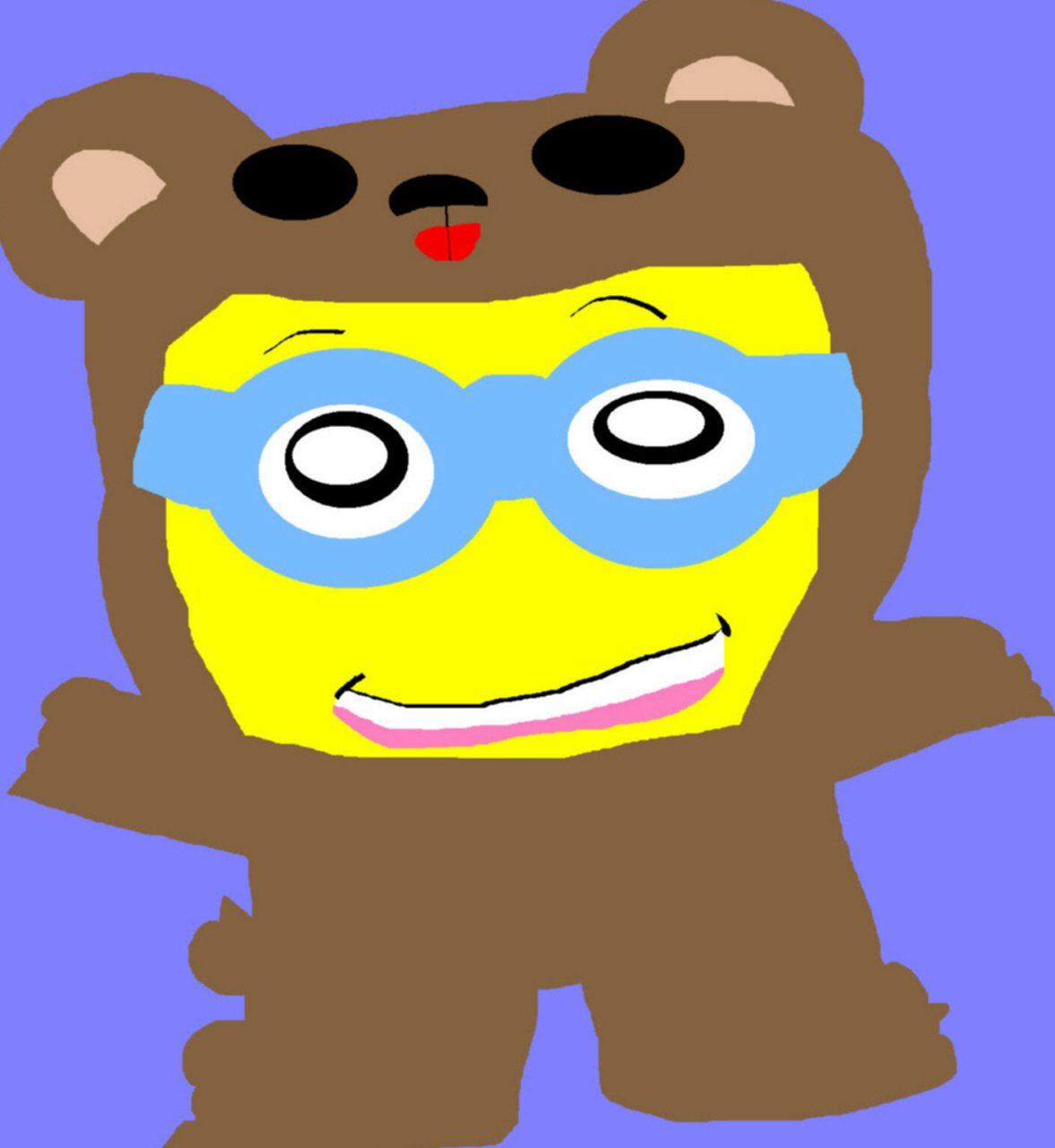 Bob's Bear PJs MS Paint^^ by Falconlobo