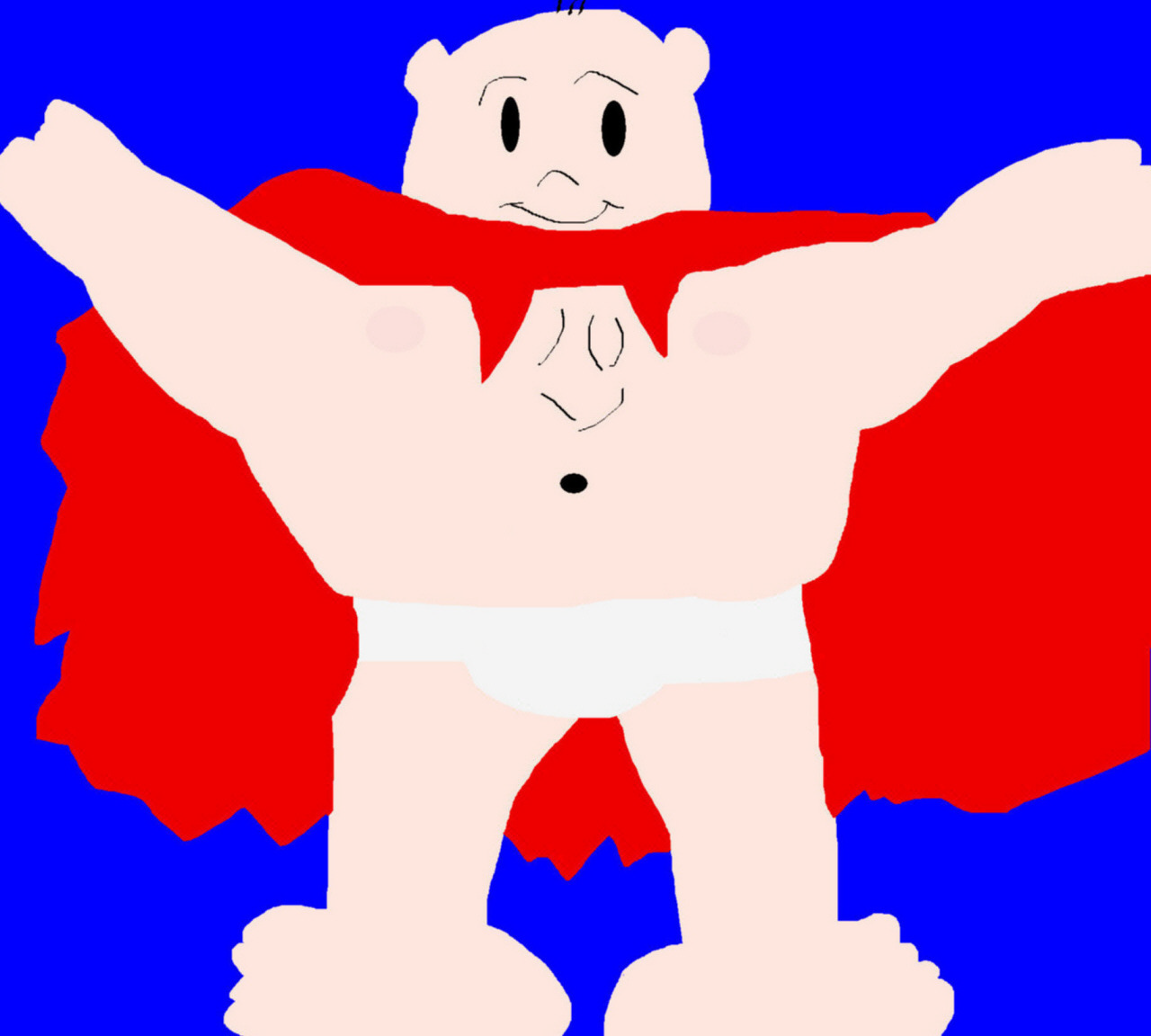Captain Underpants MS Paint Gift For Rogerbibby by Falconlobo