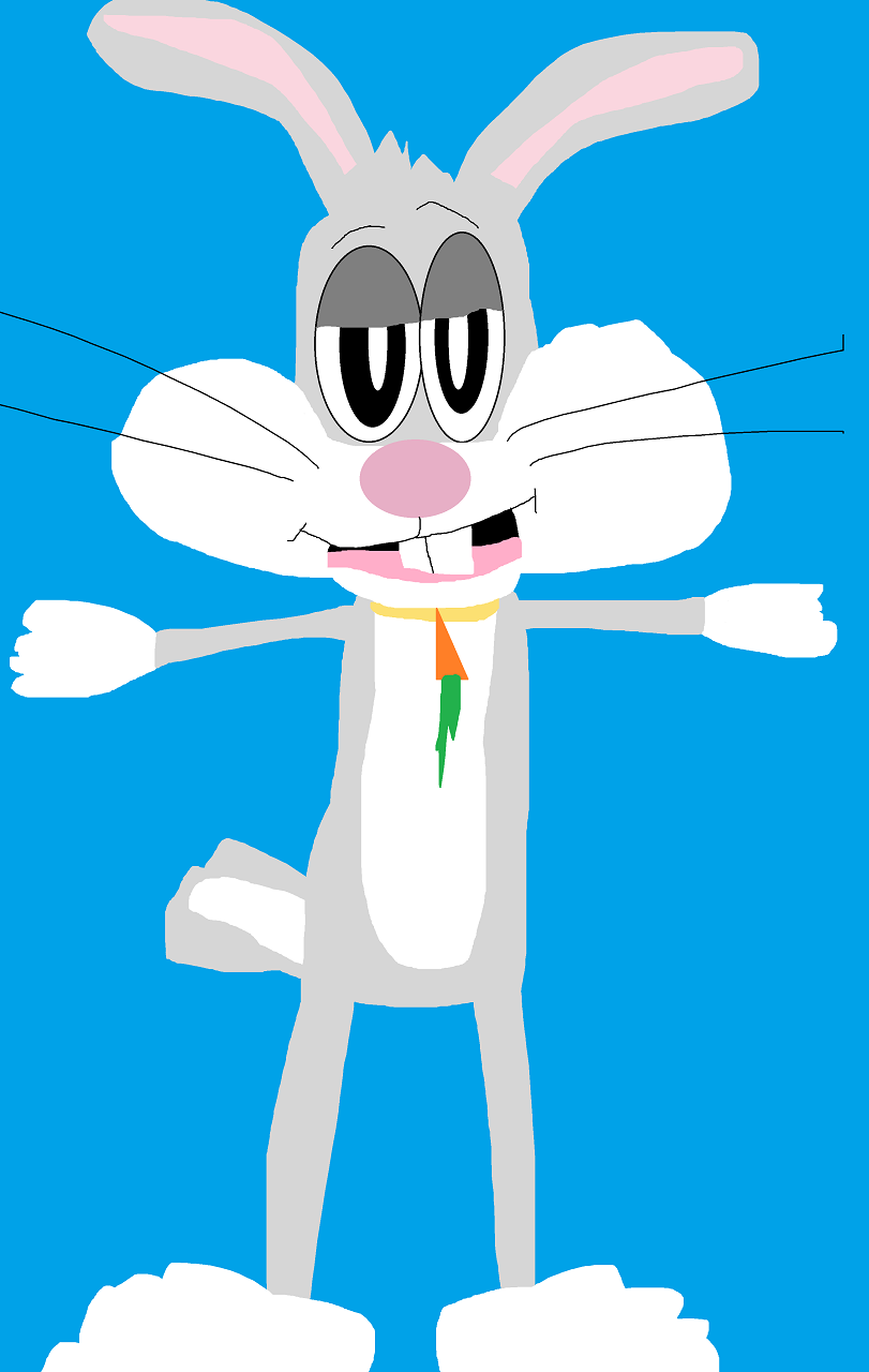 Random Bugs Bunny For Bugs Bunny Day Carrot Collar Added by Falconlobo