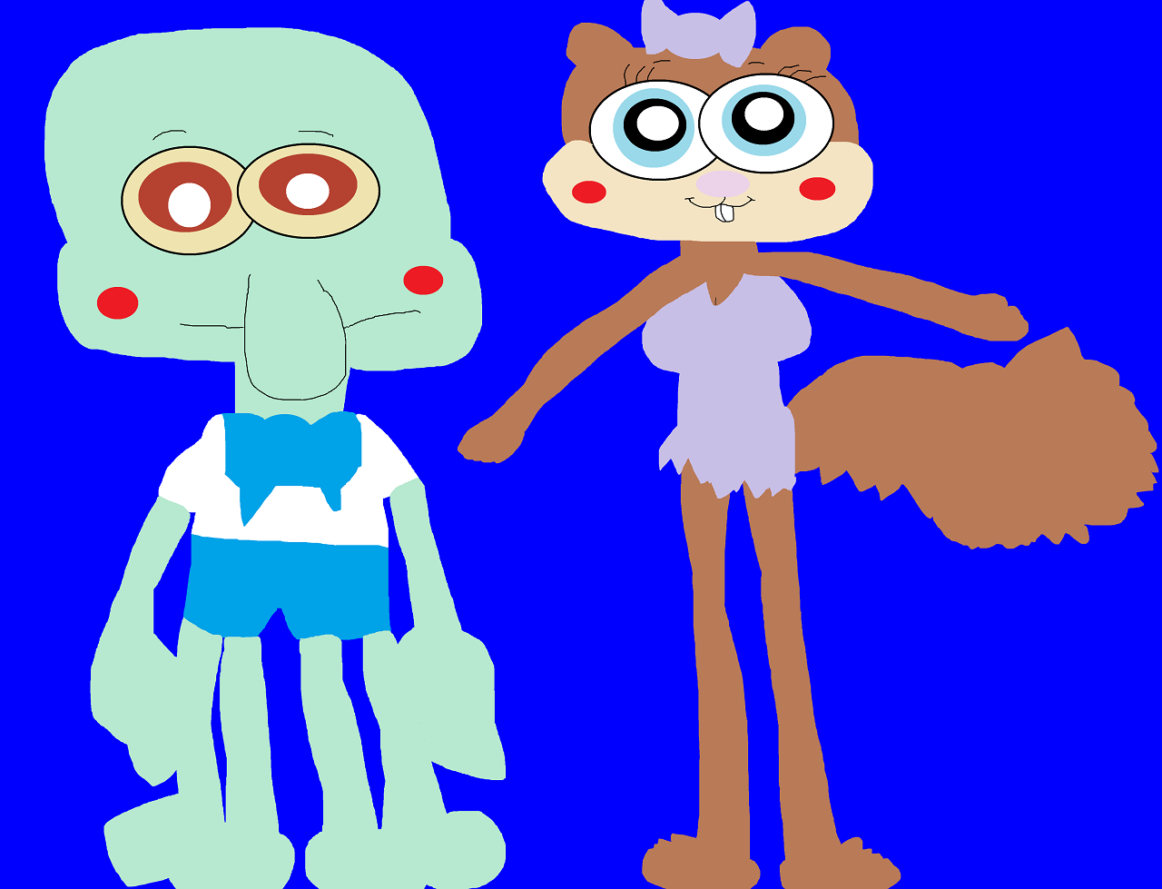 Squidward Muppet Baby Outfit Sandy Added by Falconlobo