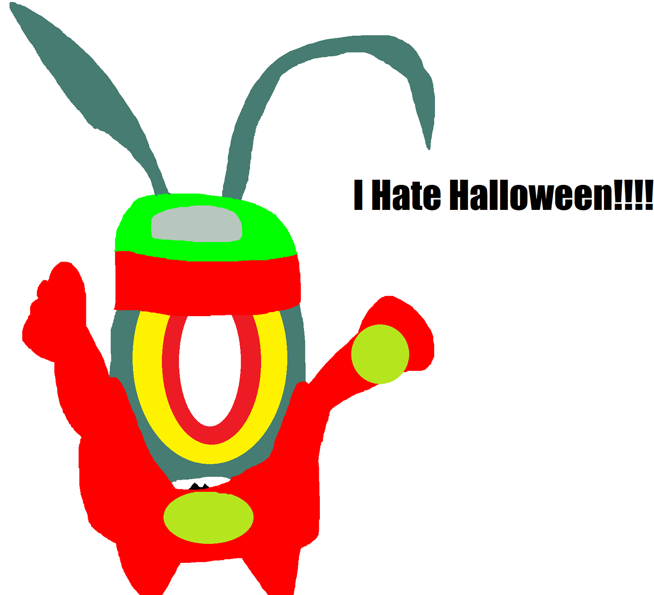 I Hate Halloween by Falconlobo