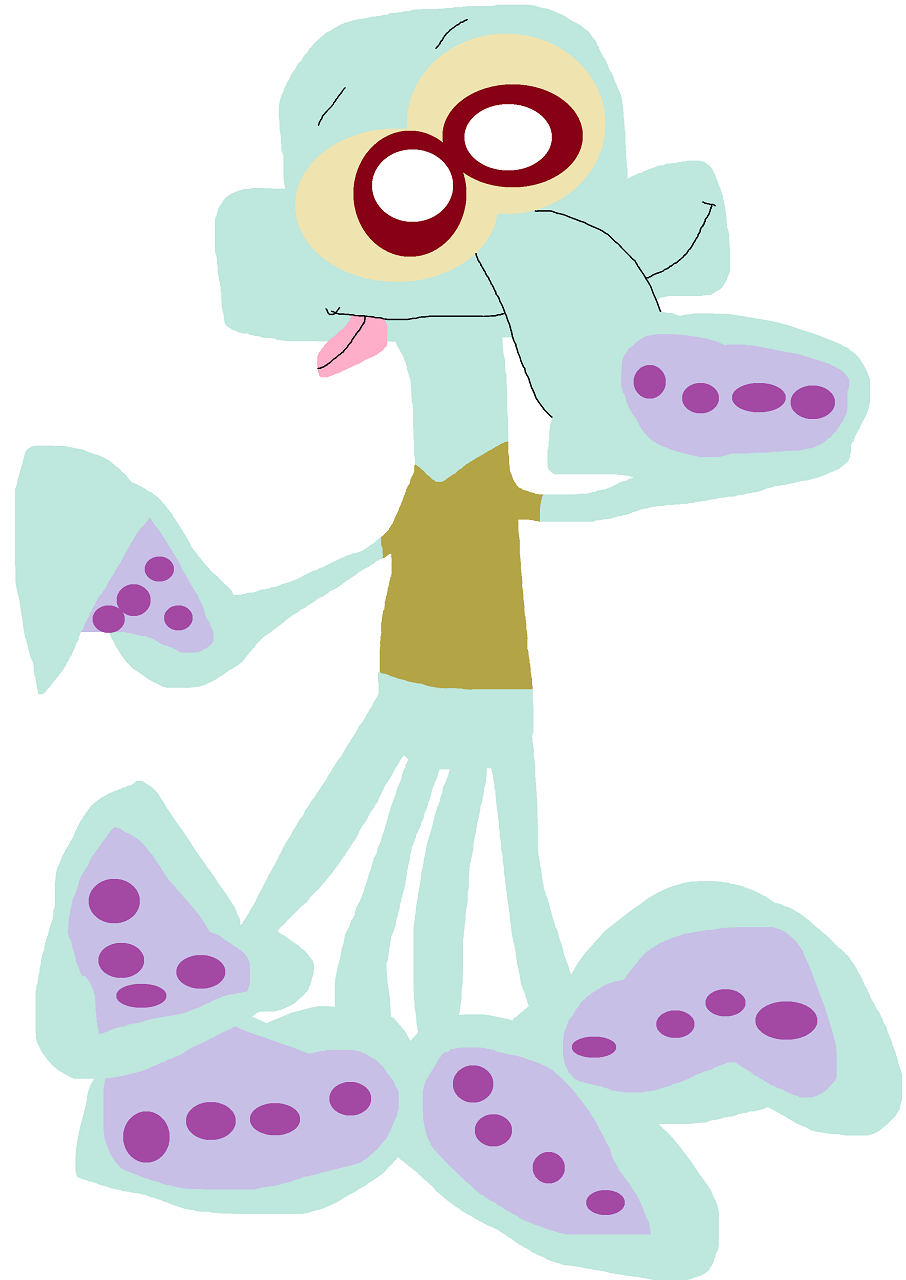 A Goofy Octopus by Falconlobo