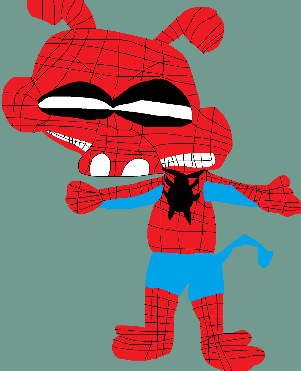 SpiderHam Again For Year Of The Pig by Falconlobo