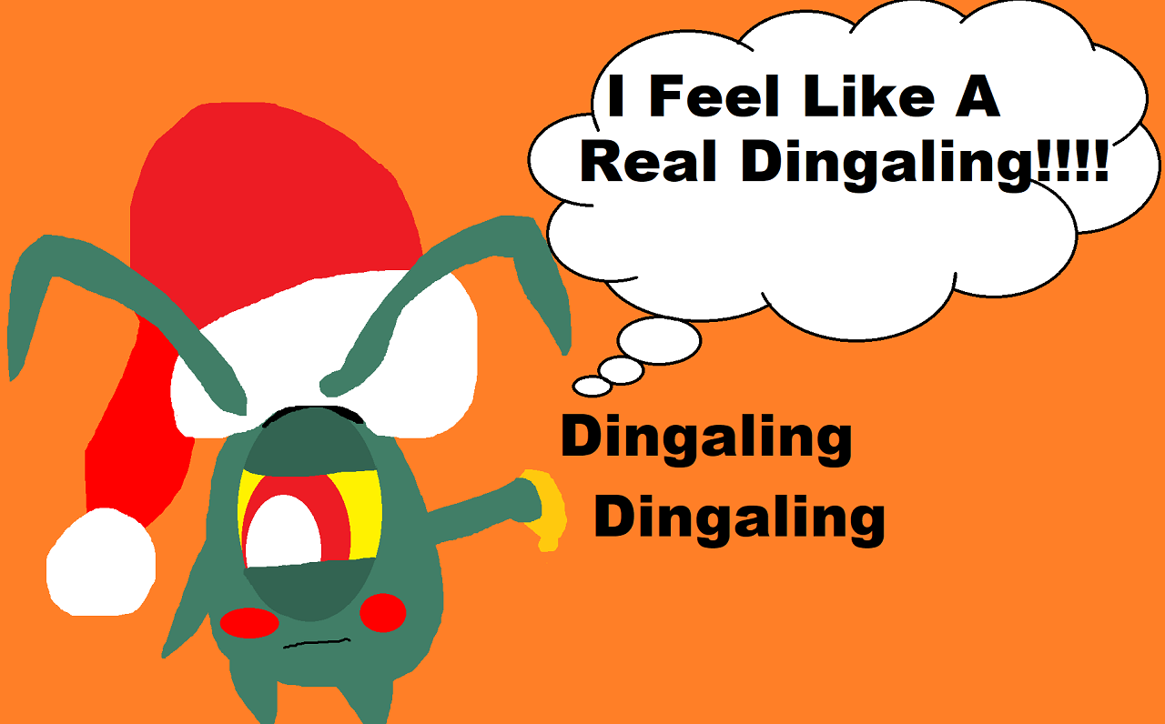 I Feel Like A Real Dingaling by Falconlobo