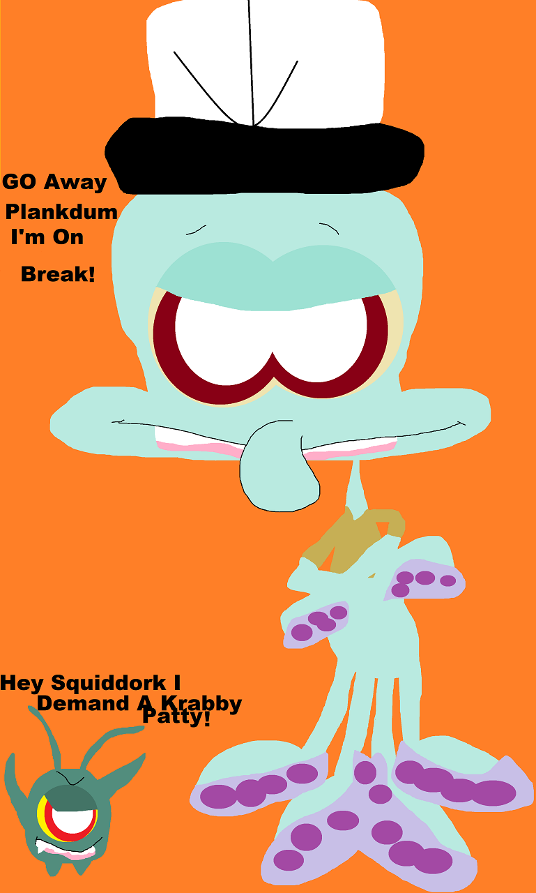 Go Away Plankdum I'm On Break by Falconlobo