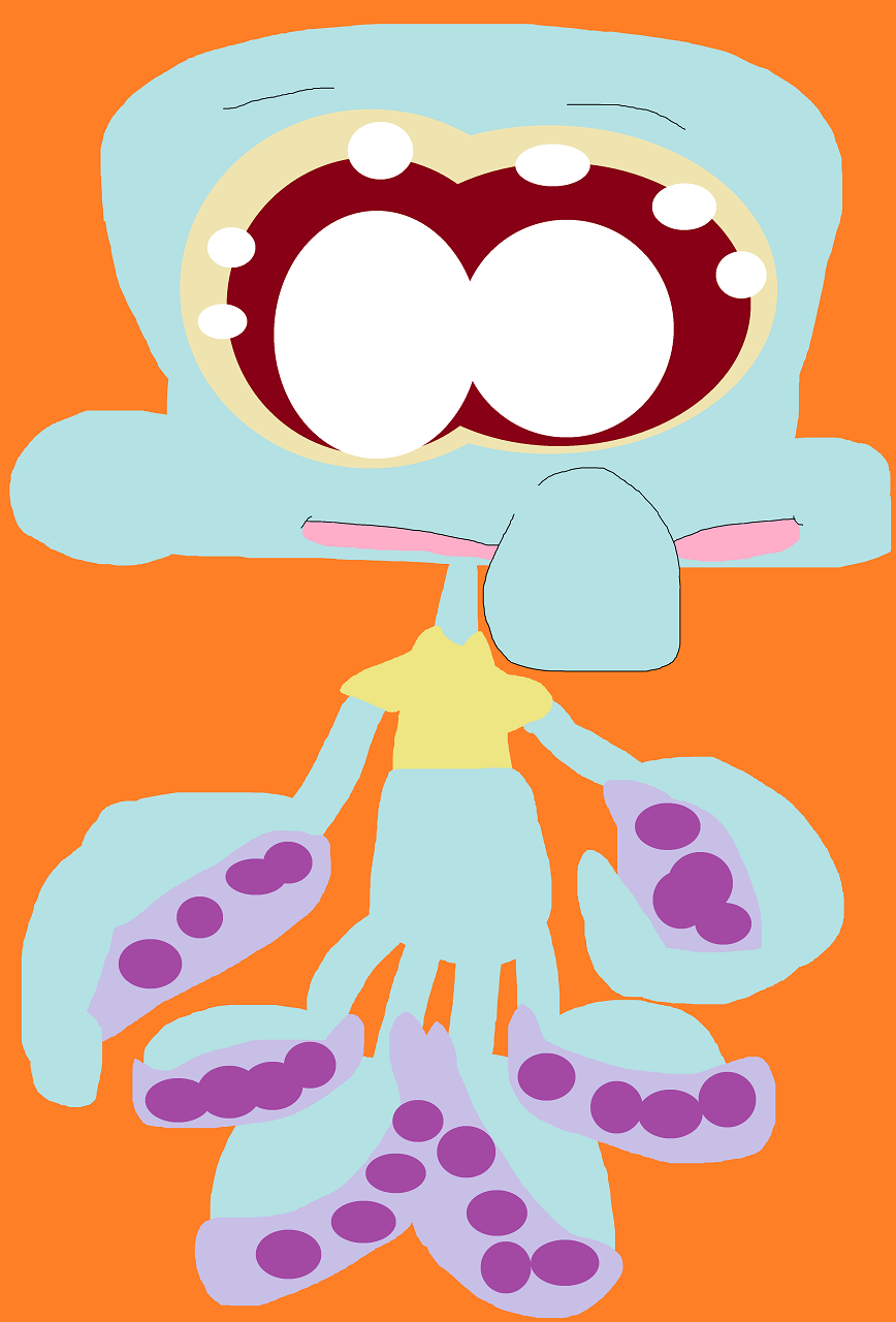 Random Squidward Chibi Plushie by Falconlobo