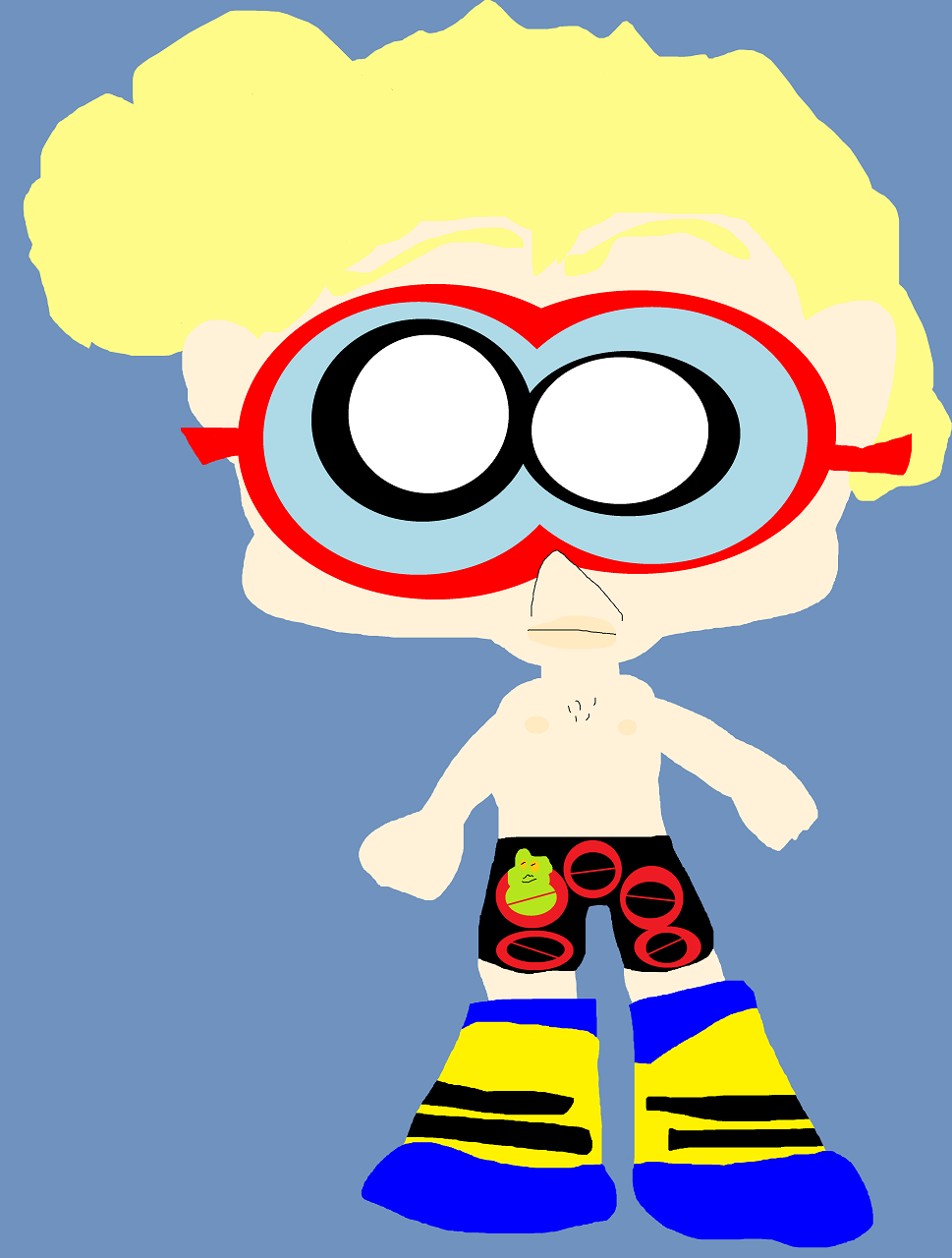 Egon In Ghostbusters Boxers And Slippers by Falconlobo